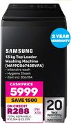 Samsung 13Kg Top Loader Washing Machine WA19CG6745BVFA