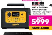 Magneto 600W Portable Power Station