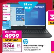 HP Intel Celeron Laptop