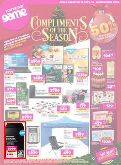 Game : Compliments Of The Season (13 December - 26 December 2023), page 1