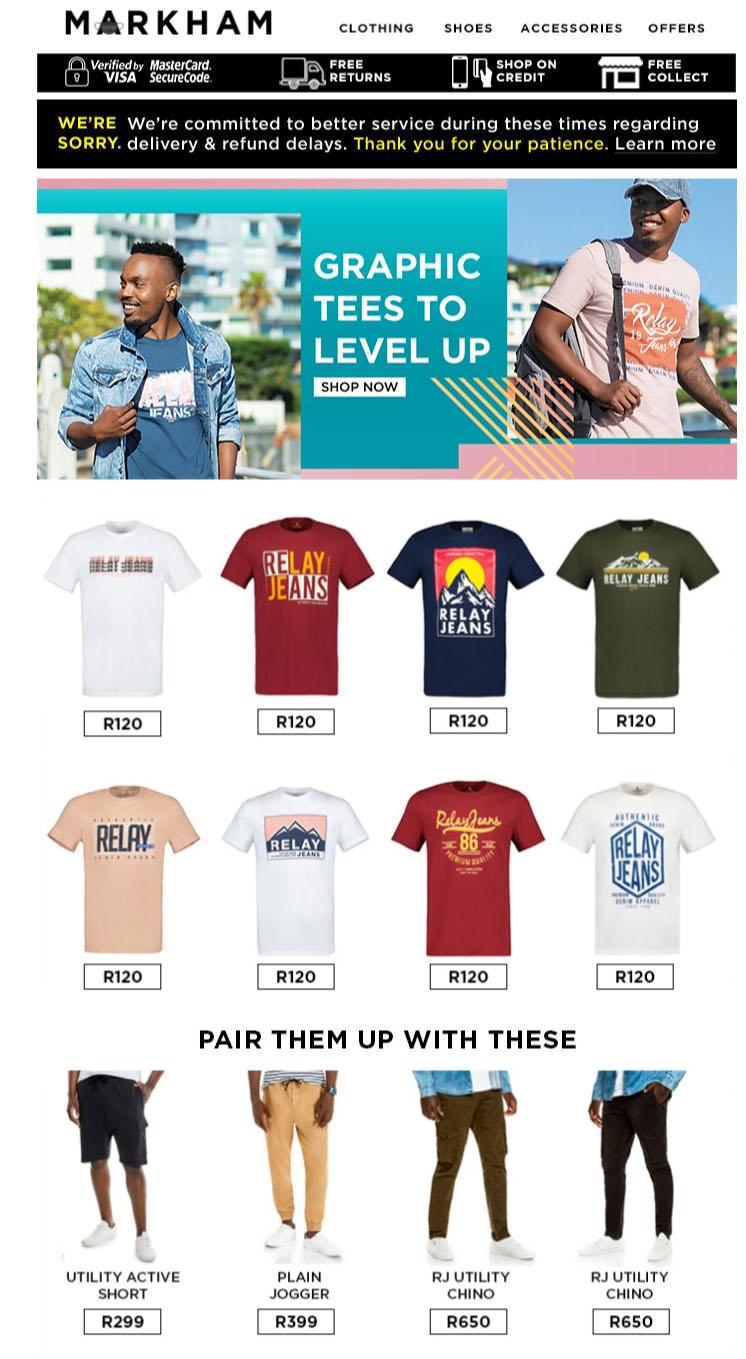 markham plain t shirt