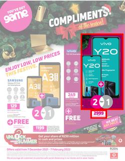 Game Cellular : Compliments Of The Season (7 December 2021 - 7 February 2022), page 1