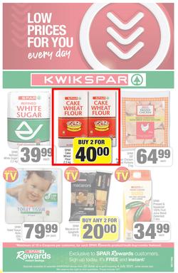 KWIKSPAR EASTERN CAPE : My Kwikspar (22 June - 4 July 2021) Valid in Abbotsford, Beacon Isle, Beetlestone, Burt Drive, Butterworth, page 1