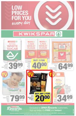 KWIKSPAR EASTERN CAPE : My Kwikspar (22 June - 4 July 2021) Valid in Abbotsford, Beacon Isle, Beetlestone, Burt Drive, Butterworth, page 1