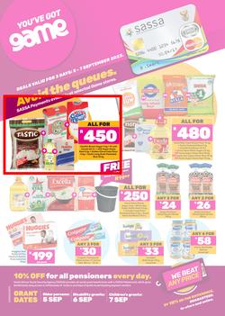 Game : Avoid The Queues SASSA Payments (05 September - 07 September 2023), page 1