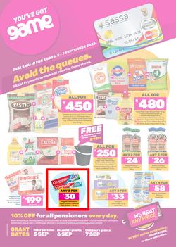 Game : Avoid The Queues SASSA Payments (05 September - 07 September 2023), page 1