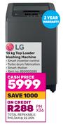 LG 13Kg Top Loader Washing Machine