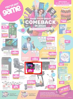 Game : Make Your Great Comeback In 2024 (20 January - 02 February 2024), page 1