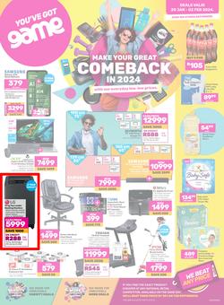 Game : Make Your Great Comeback In 2024 (20 January - 02 February 2024), page 1
