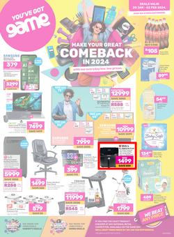 Game : Make Your Great Comeback In 2024 (20 January - 02 February 2024), page 1