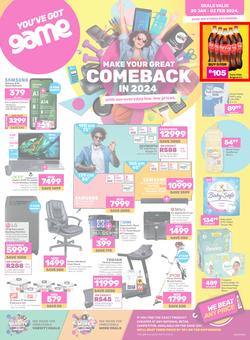 Game : Make Your Great Comeback In 2024 (20 January - 02 February 2024), page 1