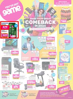 Game : Make Your Great Comeback In 2024 (20 January - 02 February 2024), page 1