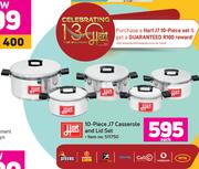 Hart 10-Piece J7 Casserole And Lid Set- Each