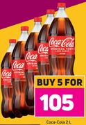 Coca-Cola-For 5 x 2Ltr