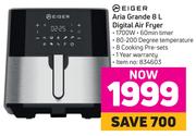 Eiger Aria Grande 8 L Digital Air Fryer
