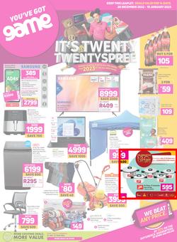 Game : It's Twenty Twentyspree (28 December - 10 January 2023), page 1