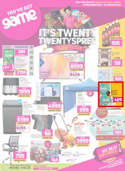 Game : It's Twenty Twentyspree (28 December - 10 January 2023), page 1