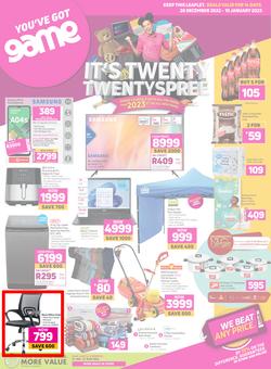 Game : It's Twenty Twentyspree (28 December - 10 January 2023), page 1