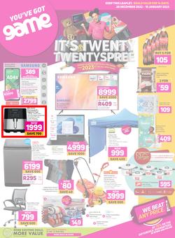 Game : It's Twenty Twentyspree (28 December - 10 January 2023), page 1