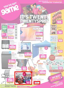 Game : It's Twenty Twentyspree (28 December - 10 January 2023), page 1