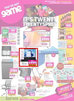 Game : It's Twenty Twentyspree (28 December - 10 January 2023), page 1