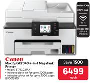 Canon Maxify GX2040 4-In-1 Mega Tank Printer 850013910