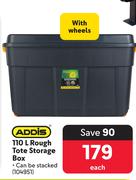 Addis 110Ltr Rough Tote Storage Box 104951