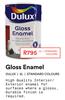 Dulux 5L Gloss Enamel (Standard Colours)