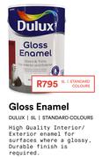 Dulux 5L Gloss Enamel (Standard Colours)