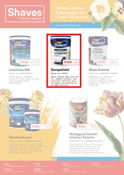 Shaves Paint & Decor : Refresh, Renew & Reimagine Your Home This Spring (09 September - 31 October 2024), page 1