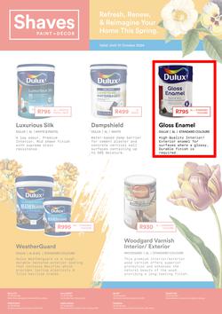 Shaves Paint & Decor : Refresh, Renew & Reimagine Your Home This Spring (09 September - 31 October 2024), page 1