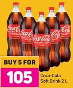 Coca-Cola Soft Drink 2 Ltr- For Buy 5