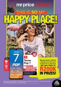 Mr Price Cellular : This Is So My Happy Place (04 December - 31 January 2024)