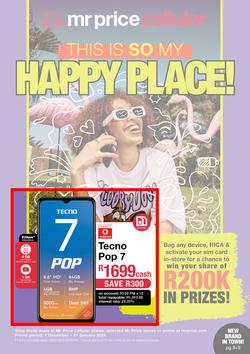 Mr Price Cellular : This Is So My Happy Place (04 December - 31 January 2024), page 1