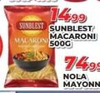 Sunblest Macaroni-500g