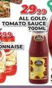 All Gold Tomato Sauce-700ml