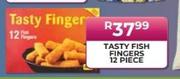 Tasty Fish Fingers 12 Piece