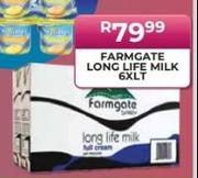 Farmgate Long Life Milk-6 x 1L