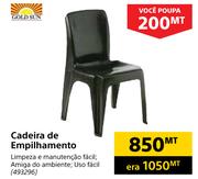 Gold Sun Cadeira de Empilhamento
