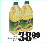 Spar Sunflower Oil-2Ltr Each