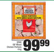 Spar IQF Mixed Chicken Portions-4Kg