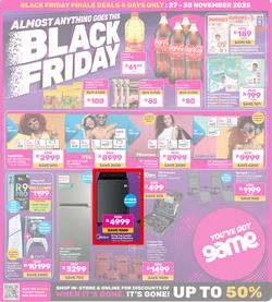Game : Almost Anything Goes This Black Friday (27 November - 30 November 2025), page 1