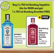Bombay Sapphire Imported Gin-2 x 750ml