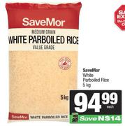 SaveMor White Parboiled Rice-5Kg Each