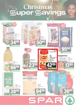 SPAR & SUPERSPAR Namibia : Christmas Super Savings (10 November - 23 November 2025), page 1