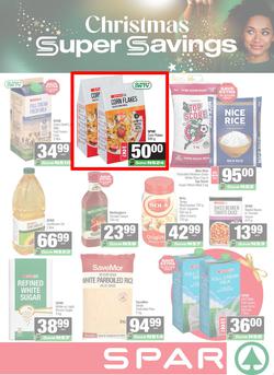 SPAR & SUPERSPAR Namibia : Christmas Super Savings (10 November - 23 November 2025), page 1