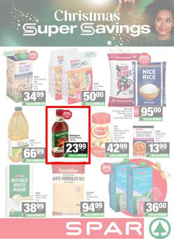 SPAR & SUPERSPAR Namibia : Christmas Super Savings (10 November - 23 November 2025), page 1