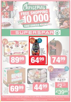 SUPERSPAR TOWN EASTERN CAPE : Superspar (24 November - 20 December 2020), page 1