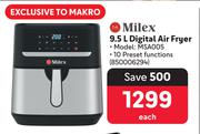 Milex 9.5L Digital Air Fryer MSA005
