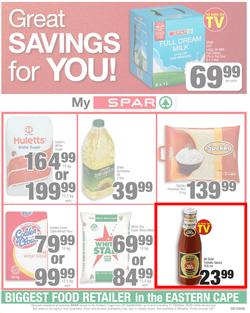 SPAR EASTERN CAPE : My Spar (22 September - 11 October 2020), page 1